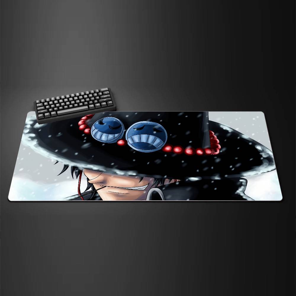 One Piece Monkey D Dragon Anime Gaming Mouse Pad Large Rubber Keyboard Desk Mat With 2MM Stitched Edge Design