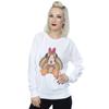 Disney Womens/Ladies Minnie Mouse Thanksgiving Turkey Costume Sweatshirt