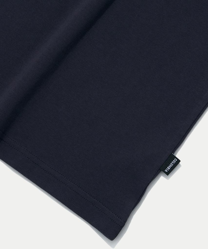 COLUMBIA UNIVERSITY Cu Arch Logo S/S T-Shirts Crown Navy