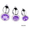 G-Spot Rear Garden Metal Butt Plug: Unisex Adult Flirting Toy