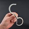 Practical Bag Hanging Hook for Tables, Chairs, and Rails, Folding S Shape Hangers for Umbrellas, Water Bottles, and Small Carried Items