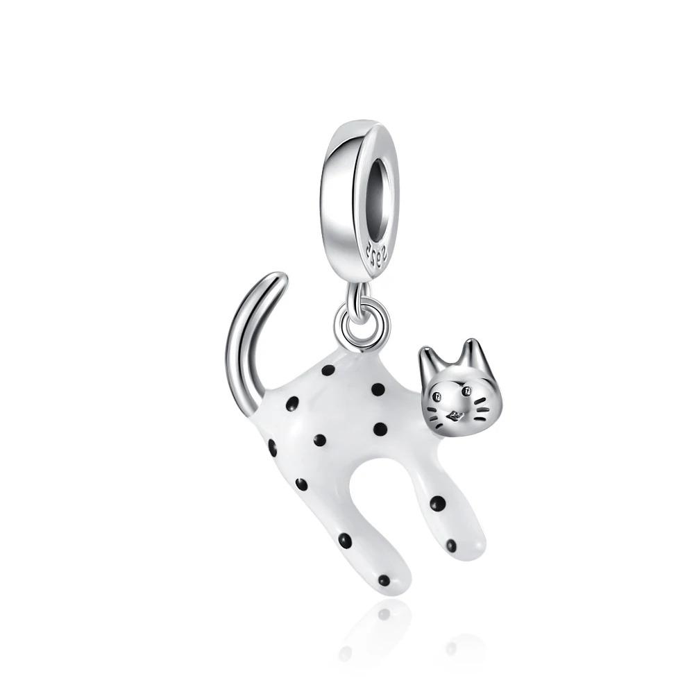 925 Silver Squirrel Fox Lion Rabbit Charm Beads DIY Bracelet Women Fashion Jewelry Gift