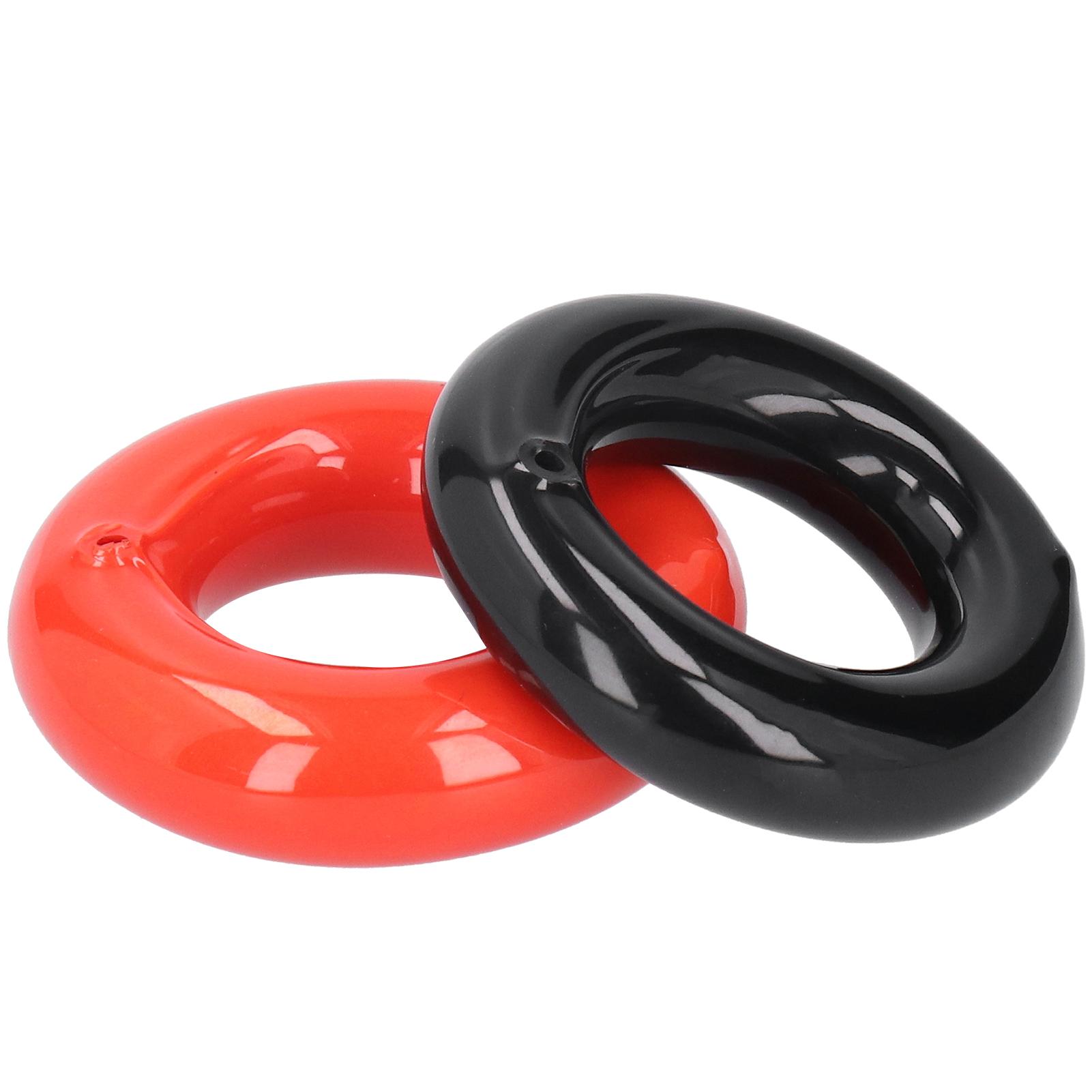 

Golf Club Round Weightening Ring Weight Power Swing Training Accessories Black Red
