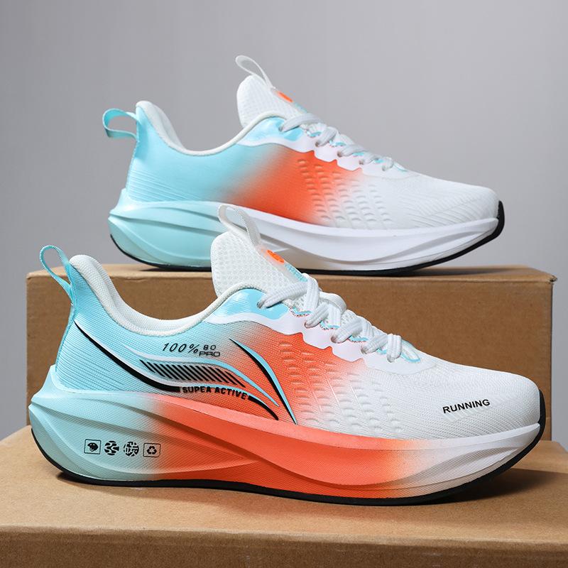 Running Shoes Men's 2025 Autumn New Professional Running Shoes Marathon Racing Ultra-light Shock-absorbing Youth Sports Shoes