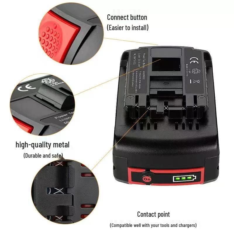 Bosch 18V BAT609/610 Lithium-Akku für Elektrowerkzeuge / Bohrmaschine