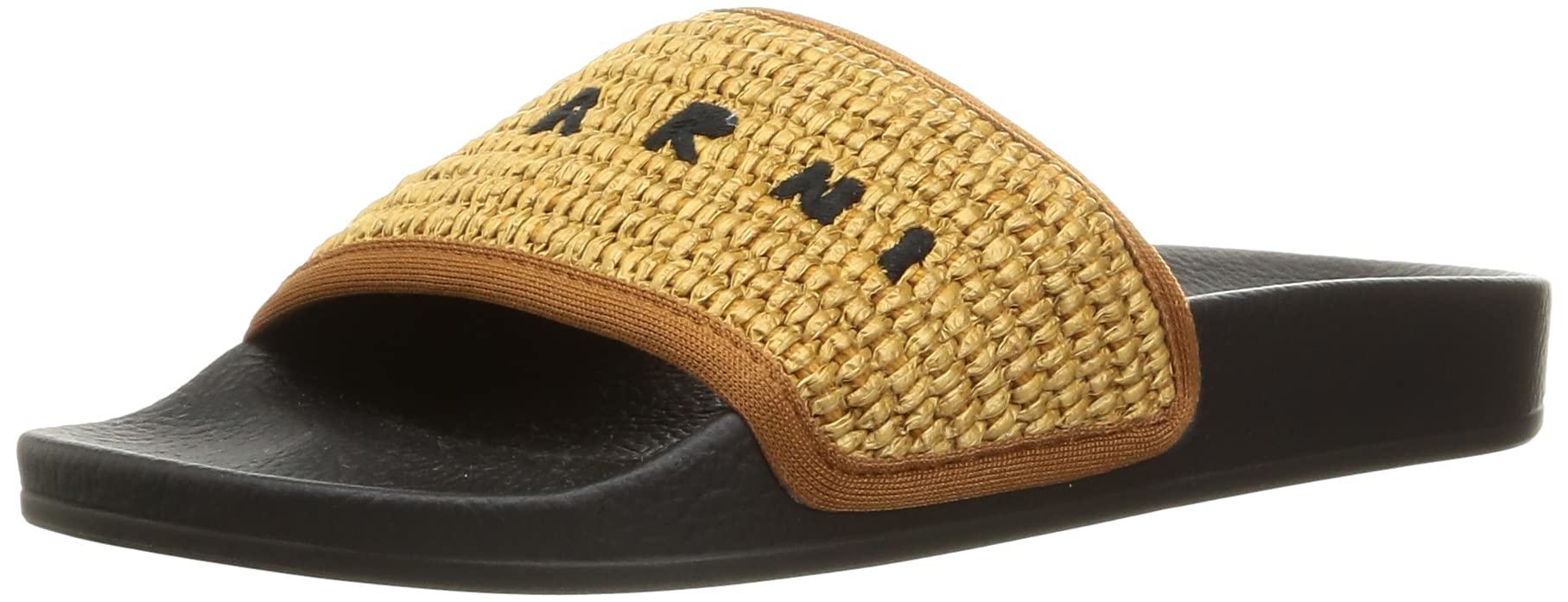 

Marni RAW Size SAMS016102P3860 Women s Siena/Caramel Sandals, 25.0 cm, [Used]