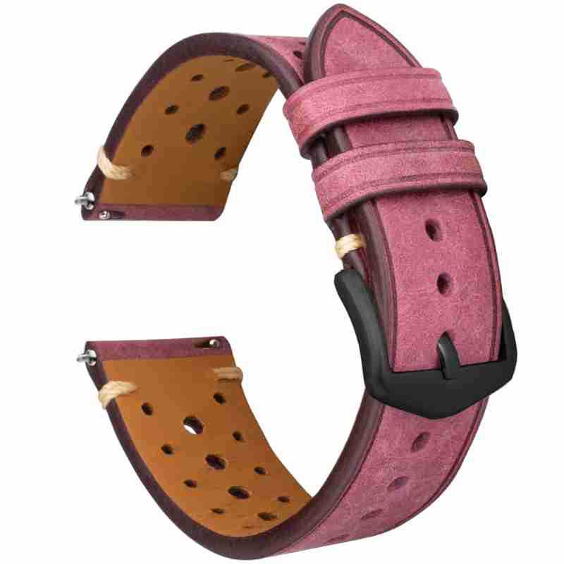 Proofing And Sampling, First Layer Retro Matte Leather Strap 16/18Mm Hole Cowhide Watch Strap Wristband