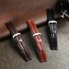 Calfskin Switch Ear Strap 20mm22mm Double Bone Three-dimensional Leather Watch Strap Personalized Accessories