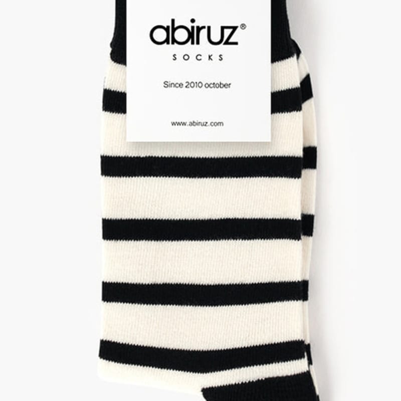 

Abiruz Women s Knuckle Ring Stripe Ankle Socks UNI62HM 220-250mm