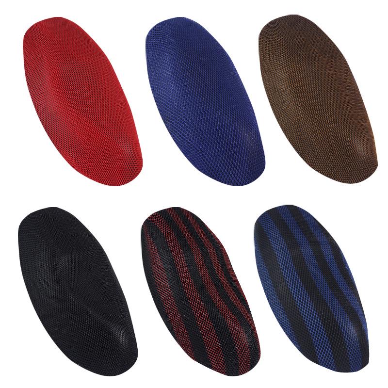 3D Honeycomb Mesh Universal Motorcycle Seat Cover - Heat Insulation & Sun Protection for All Seasons.