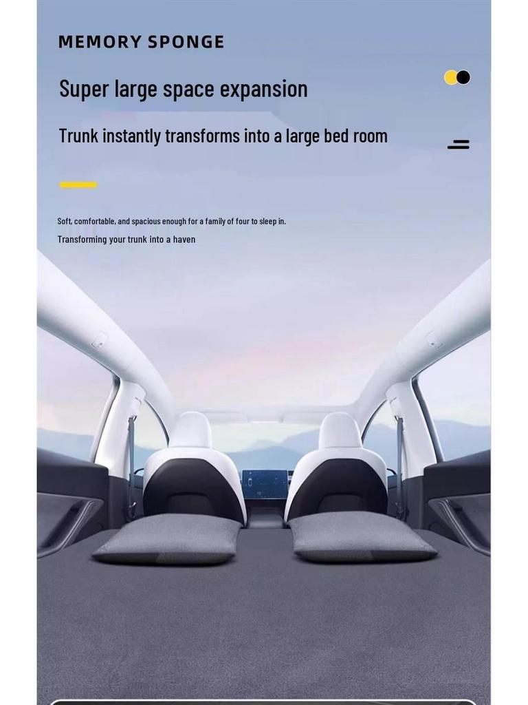 Spací podložka do kufru Honda CRV: Nafukovací matrace na zadní sedadlo (Není nutná inflace)