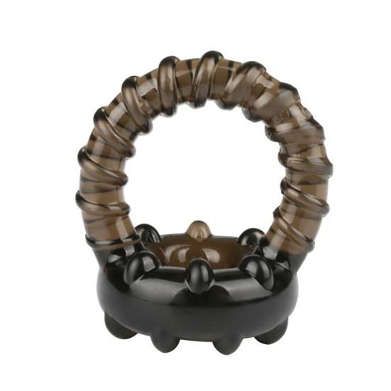 Universal Penis Delay Ring Soft Fast Adaptation TPE Penis Foreskin Delay Ring for Sex