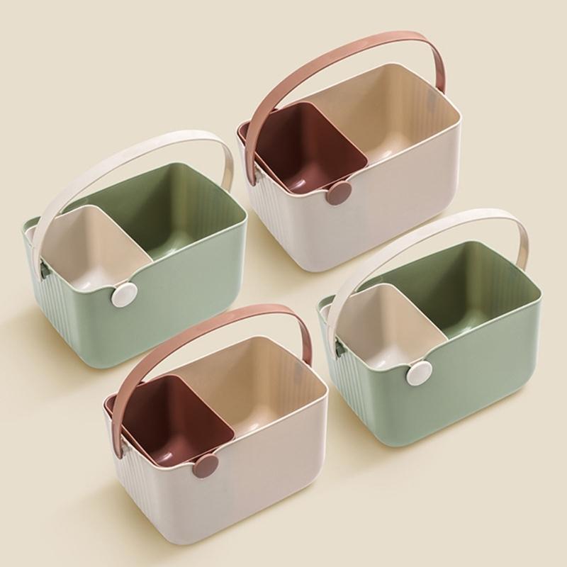 Durable PP Bathroom Holder Portable Shower Basket For Living