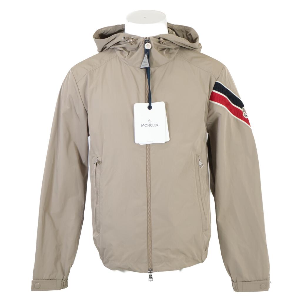 MONCLER 2023 CLAUT Zip-Up Hoodie Blouson Jacket O beigeUsed