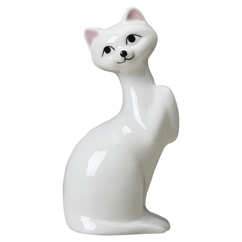 Creative Nordic Ceramic Vase Ornament Living Room Home Decoration Desktop Mini Flower Dryer