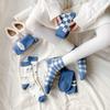 Cold Proof Socks for Women Mid Calf Socks Autumn and Winter Thickened Fleece Lined Warm Long Calf Terry Cloth Socks Long Calf Winter Looped Socks