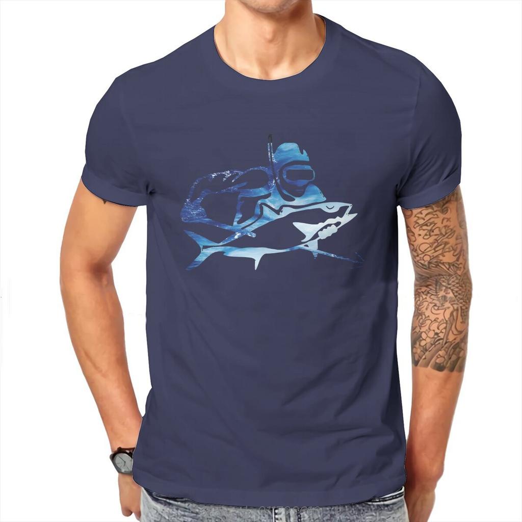 Freediving Spearfishing TShirt Dive Scuba Diving Fabric Original T Shirt Men Clothes Fashion Oversized T-shirt Tops Tees