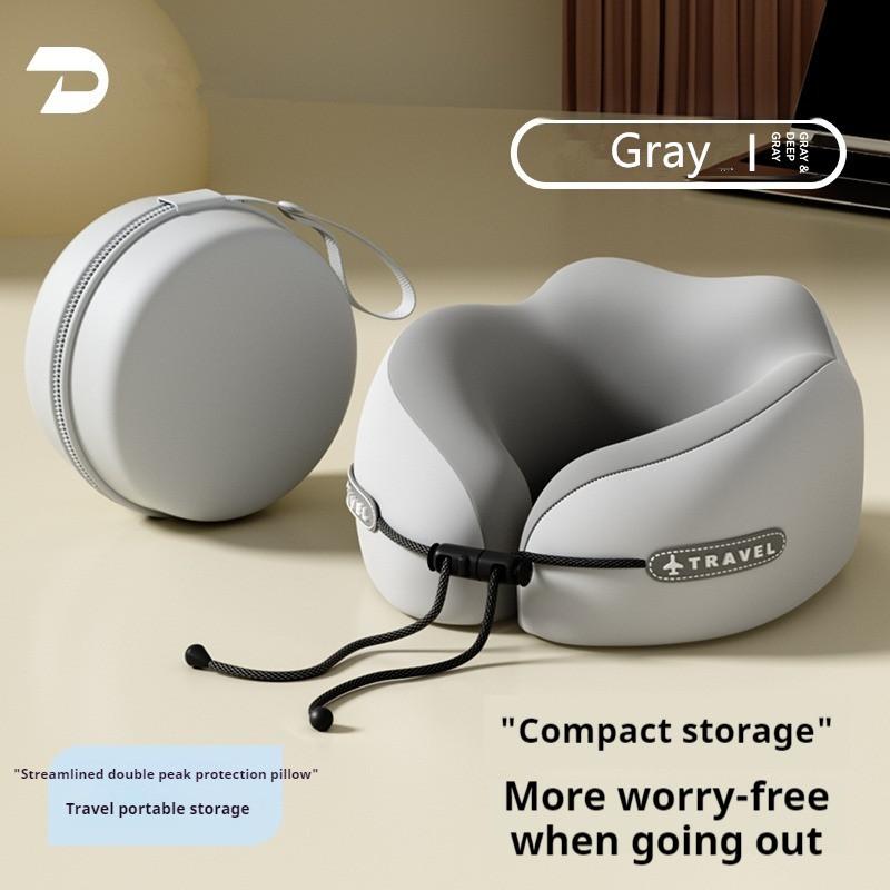 New U-Shaped Memory Foam Neck Pillows Cervical Healthcare Bedding Drop Shipping Soft Slow Rebound Space Travel Pillows