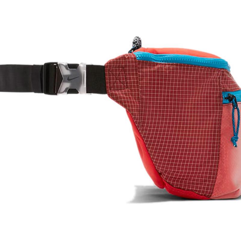 Nike Fabric Fanny Pack Regular Unisex Pepper Red/Dark Chili Red/Black Casual CV1411-673