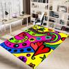 1PC Abstract Art Extra Large Non Slip Floor carpet, Office, family, bedroom, Studio Large Area Rug Indoor Rugs, Vibrant Colors