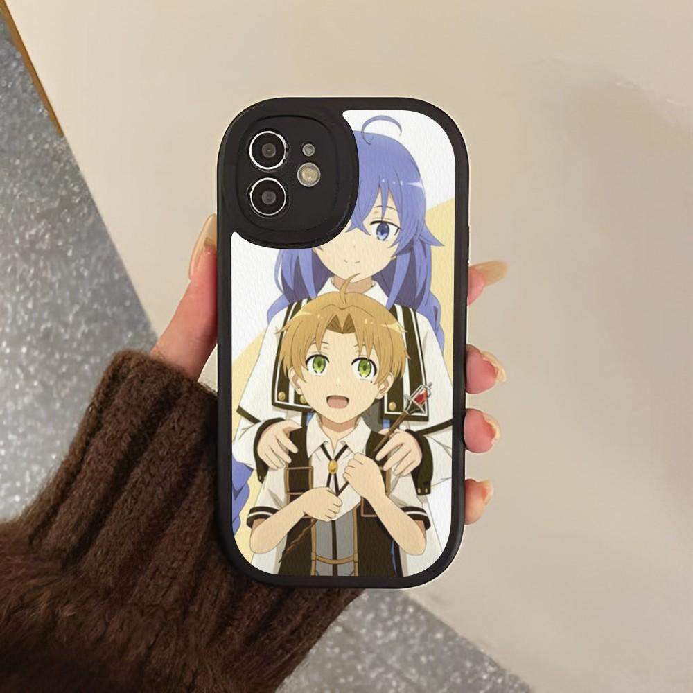 Jobless Reincarnation Anime Phone Case Hard Leather For iPhone 14 13 12 Mini 11 14 Pro Max Xs X Xr 7 8 Plus 6 6s