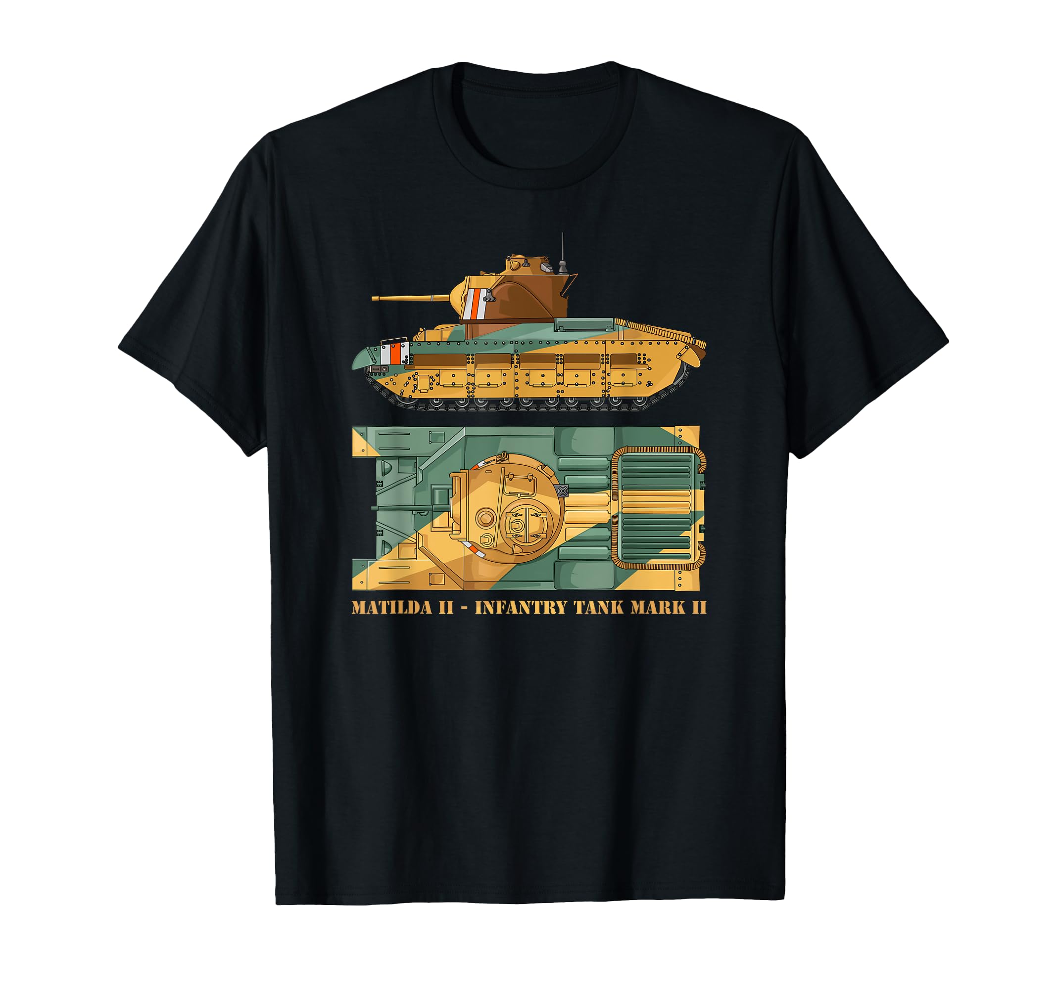 

Matilda II Infantry Tank Mark II WWII British Tank T-Shirt