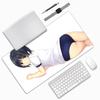ZHIBUJIANG Gaming Mouse Large Mouse Compatible with Keyboards and Blue Pad, Pad, Laptops, (Coffee Kizoku)