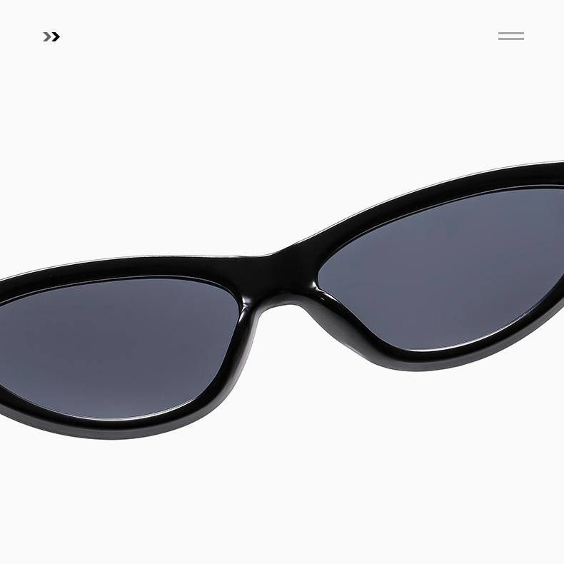 Women's Cat-Eye Sunglasses with Metal Knot Temples
