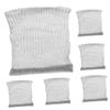 Trådstrikket rustfritt stål Plant Mesh Bag Tett Mesh Plantebeskyttelse Nye planter rotposer