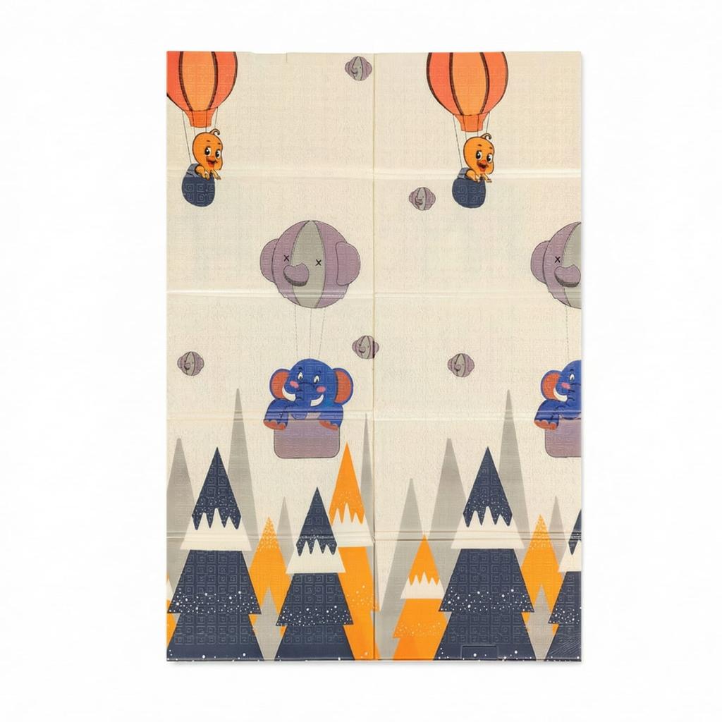 Folding Mat 150X180X1Cm - Children/Elephant