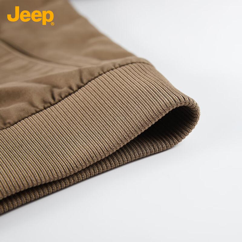 Jeep Unisex Casual Stand-Up Collar Jacket