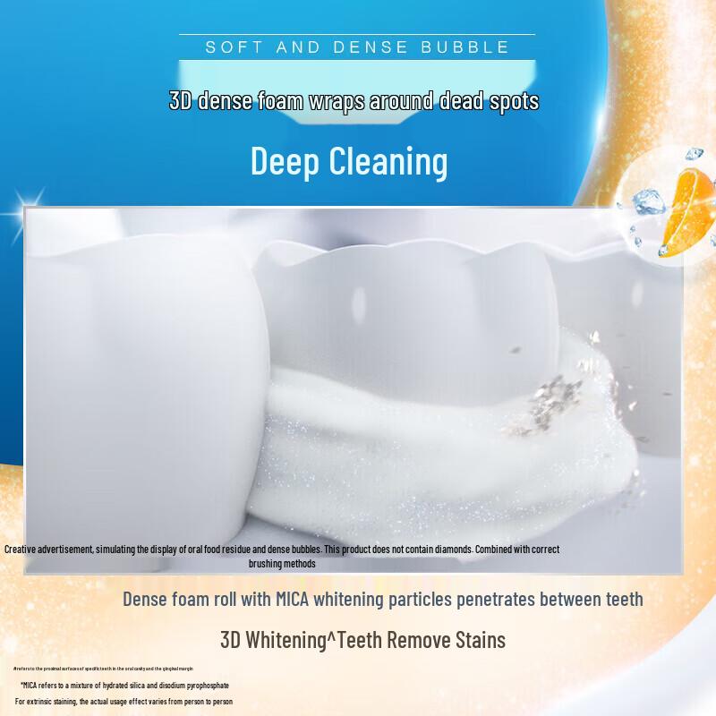 Crest 3D White Invigorating Icy Orange Toothpaste