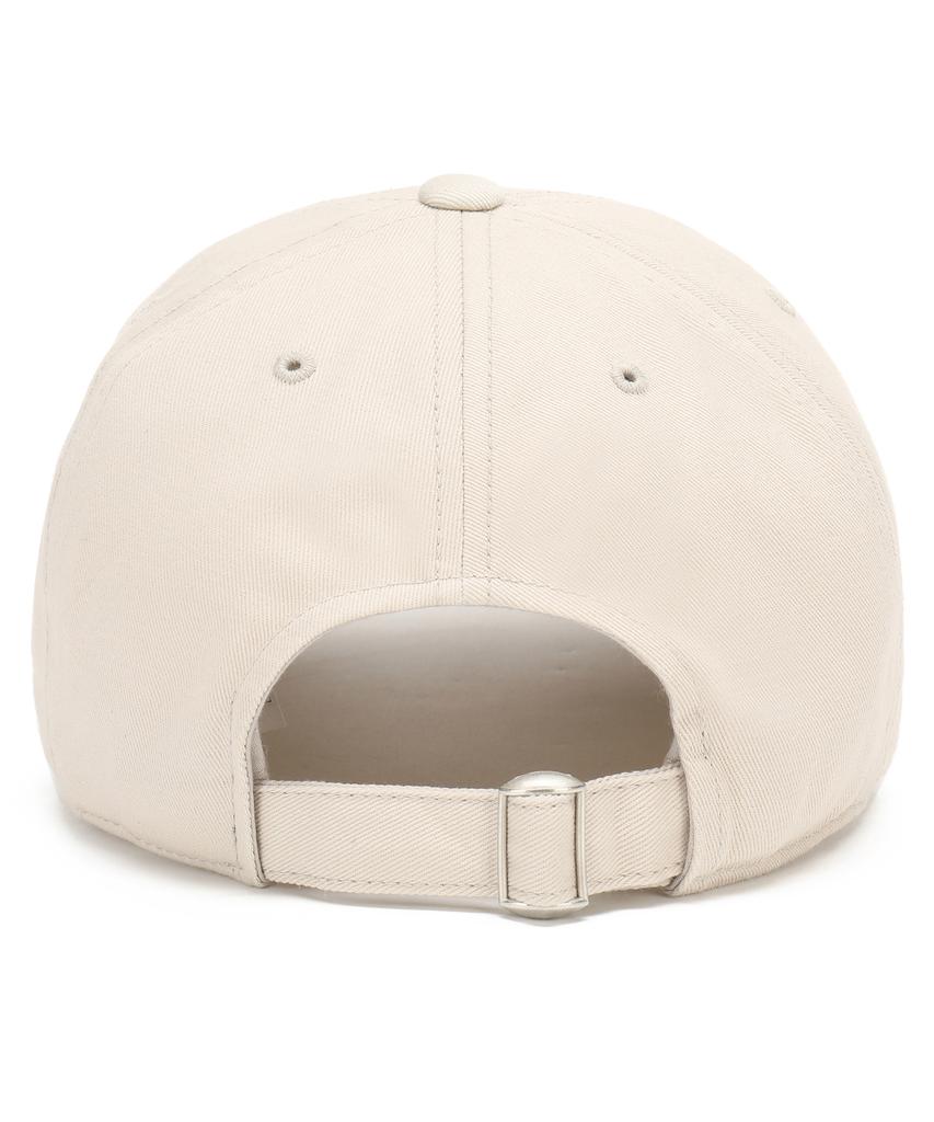 COLUMBIA UNIVERSITY Oversize Logo Cotton Ball Cap Gray