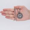 European and American Popular Jewelry Grizzly Bear Necklace Round Bear Paw Accessory Pendant Men Necklace