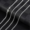 Charm 2mm 16-30inches   Copper Rope Chain Necklace For Woman Fashion Party Wedding Accessories Jewelry Gifts