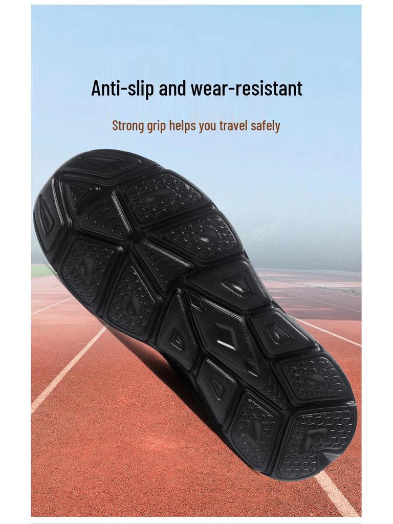 Men's 2025 Autumn/Winter Soft Sole Non-Slip Running Shoes - Fashionable, Wear-Resistant Casual Outdoor Sports Footwear