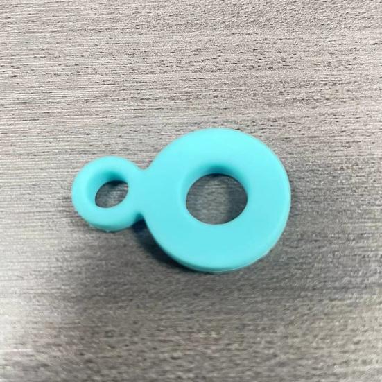 Силиконовые соломенные подвесные украшения с металлическим крючком Портативные подвески — фото 6