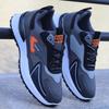 Sneakers spring and summer new men's shoes fly-woven mesh breathable running shoes fashionable versatile casual shoes