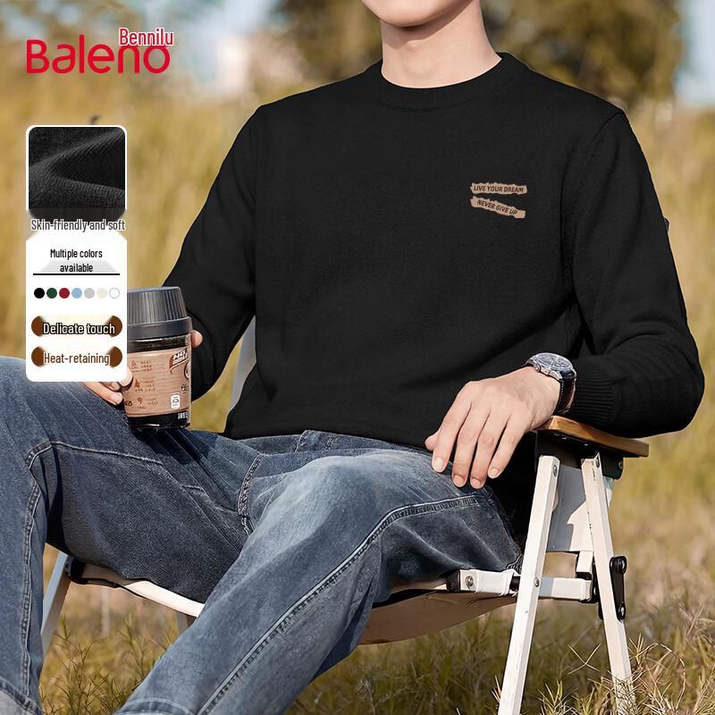 Baleno Men s Japanese-HK Style Loose Knit Sweater L