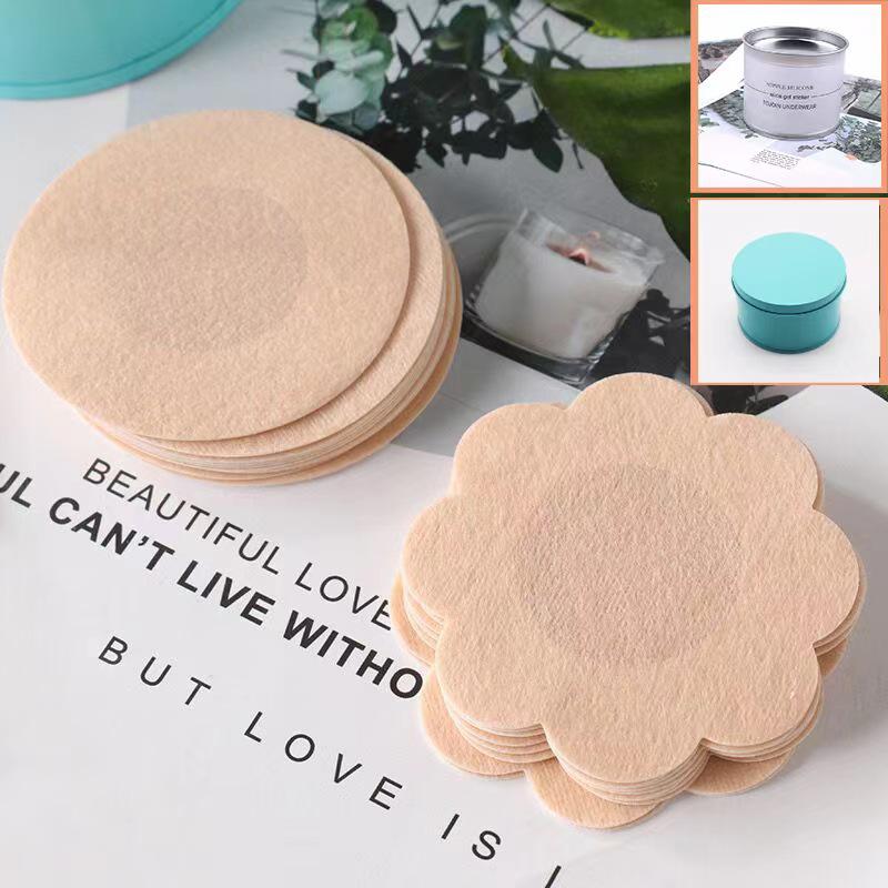 Ultra-thin Disposable Nipple Covers: Breathable, Non-woven Fabric, Invisible Stickers for Small Breasts, Flat Chests, Men & Women.
