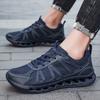 Mesh Breathable Men Grey Sneakers Big Size 46 Fashion Casual Sneaker Man Lightweight City Outdoor Walking Shoes Men Sports Shoes