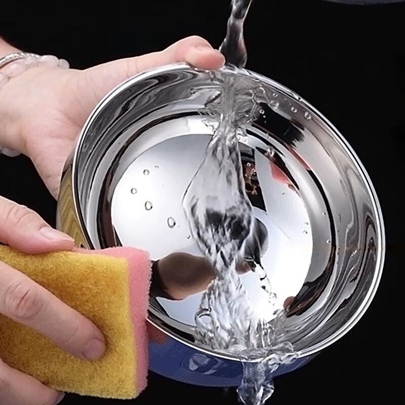 Jiemengzhe Double-Layer Insulated Stainless Steel Rice Bowl