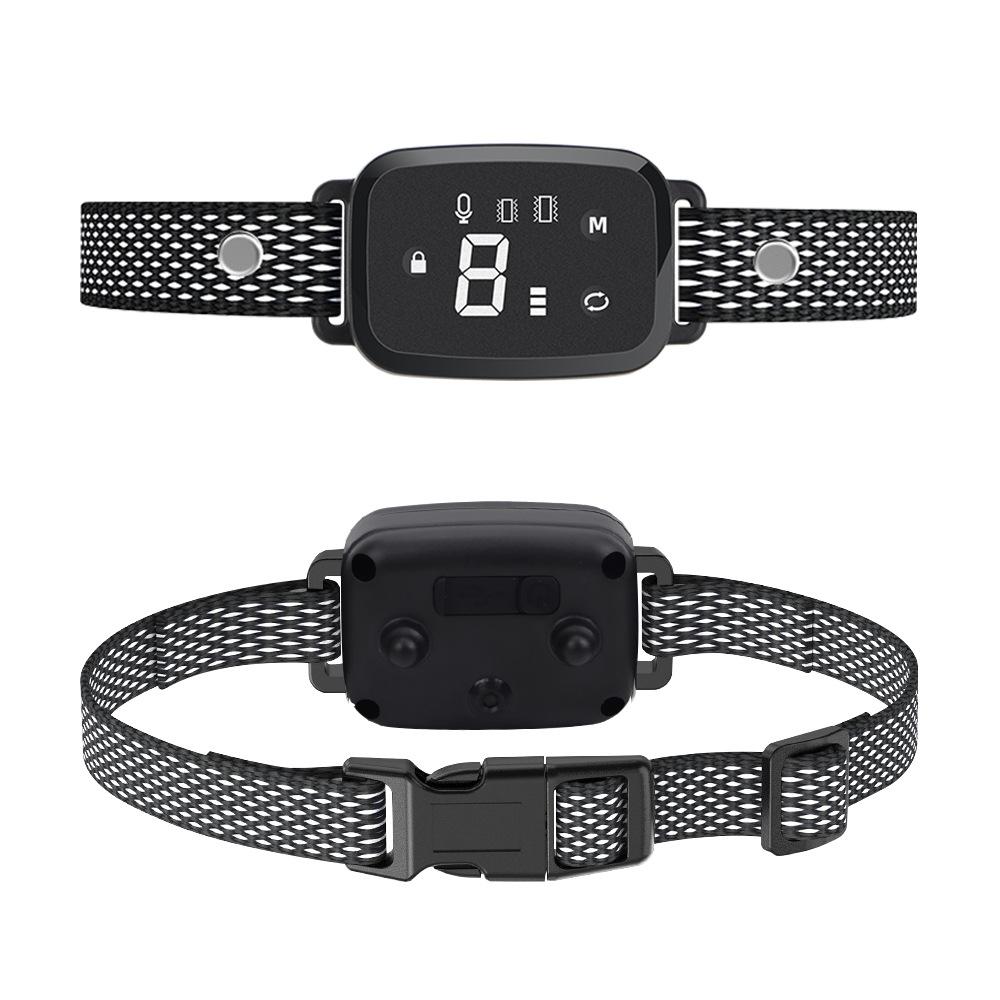 Smart Vibration Training Collar Dog Trainer Waterproof Digital Display Touch Charging Color Screen Pet