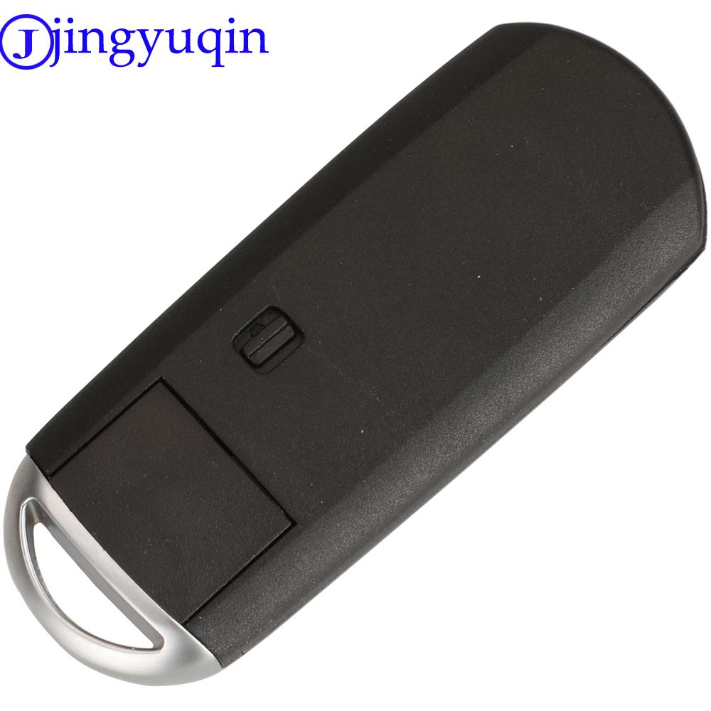 Jingyuqin 3 Tasten Smart Key Shell für MAZDA M2 M3 M5 M6 CX-3 CX-5 Demio Axela Premacy Atenza Auto Remote Keyless Fall fob