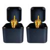 1/2pcs Out of The Box Pop-up Middle Finger Gift Box Desk Home Decor Gifts Middle Finger Novelty Christmas Funny Prank Gifts