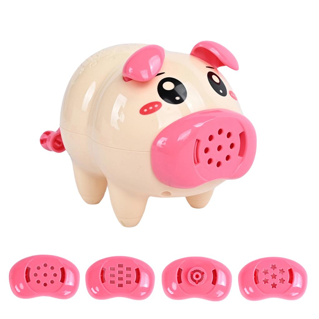 Children's Toy Simulated Cute Pig Noodle Machine Pretend Play Toy Tool Mold Accessories