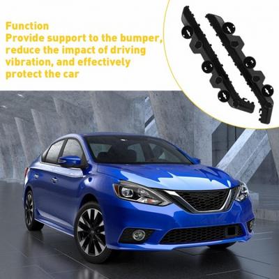 Bumper Bracket Fits For 2016- Nissan Sentra Set of 2 Front Left & Right Side