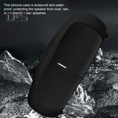 Housse de protection en Silicone pour haut-parleur, antichoc, Absorption des chocs, Installation Simple, housse anti-poussière pour JBL Charge 5