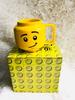 Creative Personality Cute Expression Ceramic Mug | Little Figure Head with a Smiling Face | Unique Gift Cup for Drinking Water.