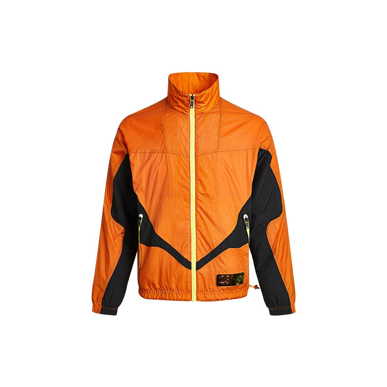 Air Jordan 23 EngineeRed Causual Sports Stand-up Collar Jacket Coat Male Orange Men s CV2867-875 L